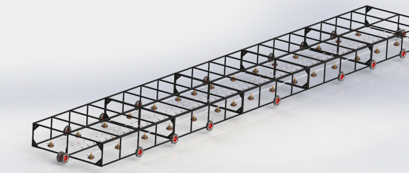移动式家禽笼系统